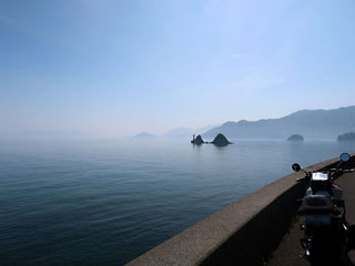 朝靄の瀬戸内海1
